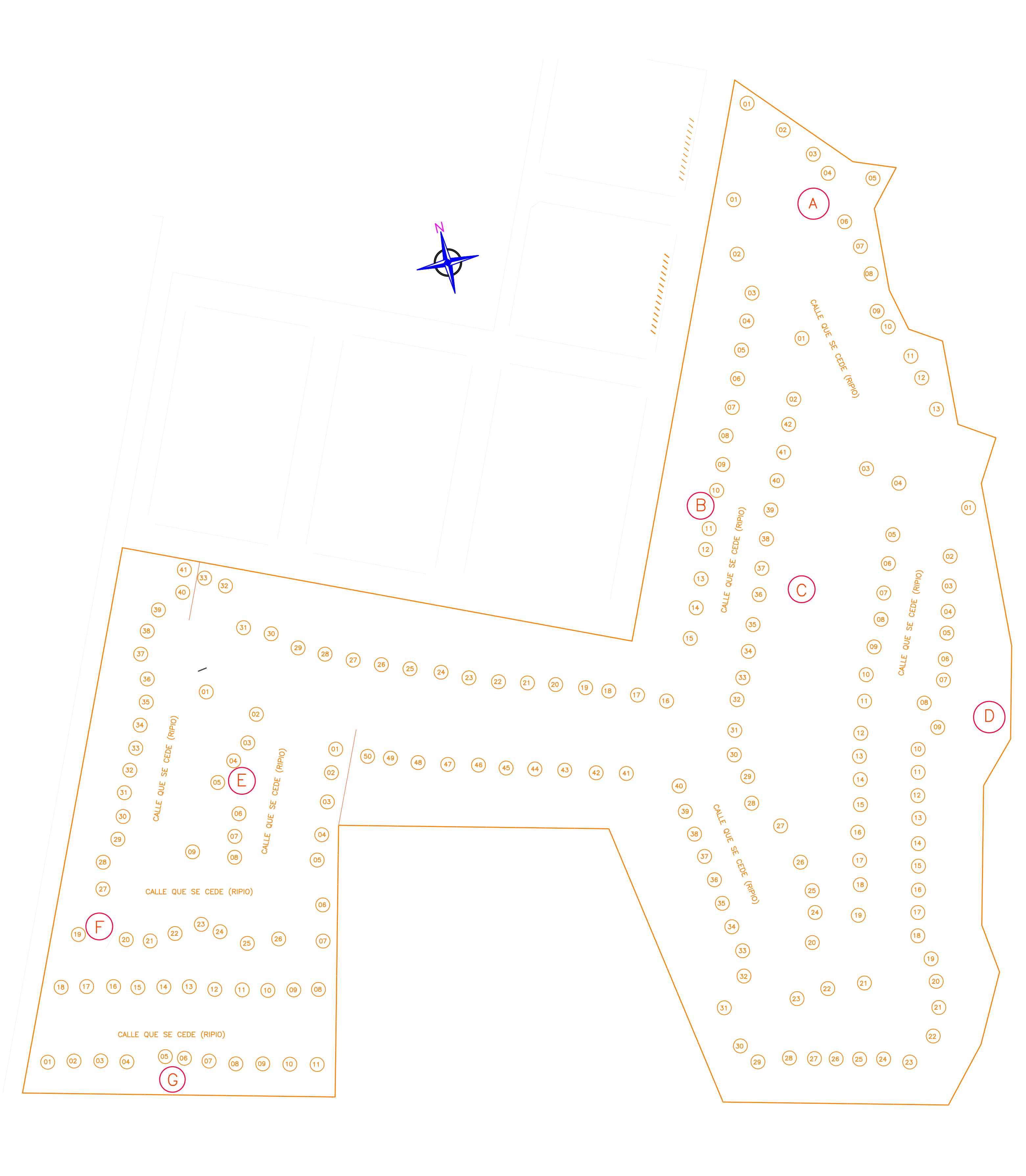 Plano de loteo Buena Vista